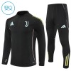 Juventus Trenings Collegegenser 2025-26 Kvart-Zip Svart - Barn Juventus Trenings Collegegenser 2025-26 Kvart-Zip Svart - Barn